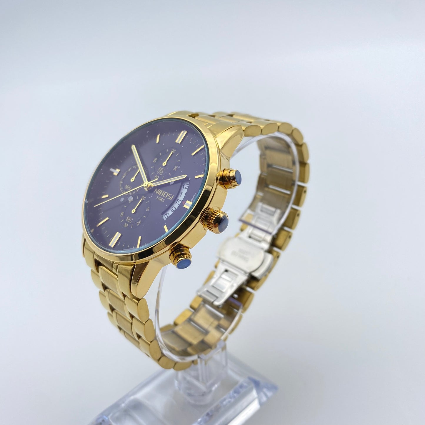 Nibosi Classic Gold Watch 