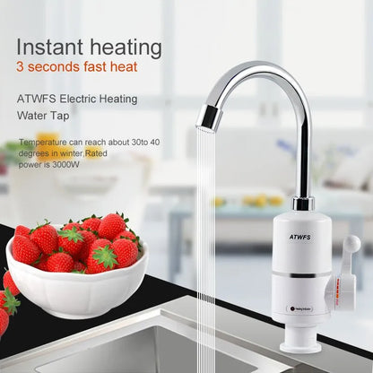 3000W Instant Electric Water Heater - Instant Hot Water for Kitchen 