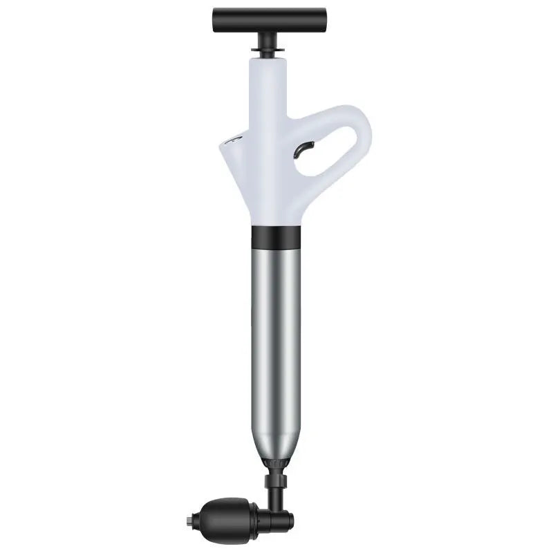 Stainless Steel Toilet Unblocker - High Pressure Pneumatic Tool for Toilets and Pipes 