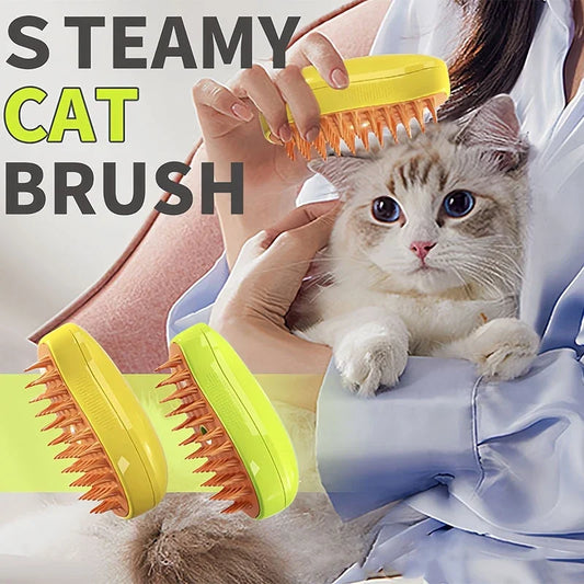 Brosse à Vapeur pour Chat - Prenez Soin de Votre Compagnon Félin en Toute Simplicité