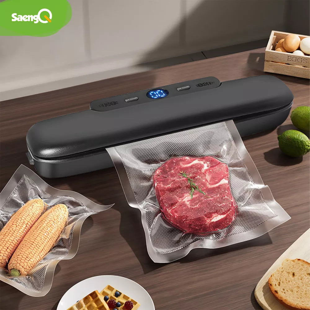 Vacuum Sealing Machine - Vacuum Sealer - Optimal Food Preservation with Bags Included, Seal Length 30cm 