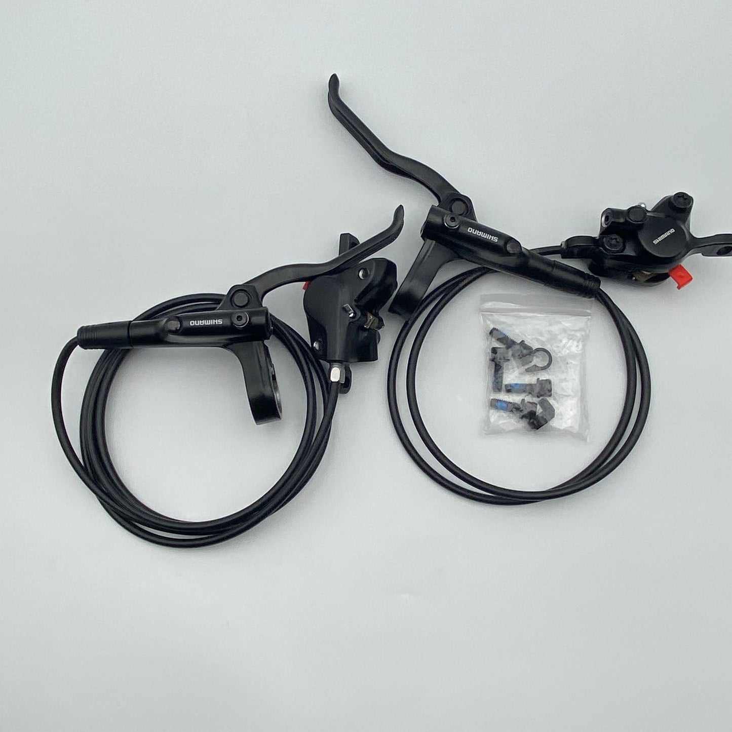 Shimano Hydraulic Disc Brakes 800mm/140mm pre-filled with brake oil 